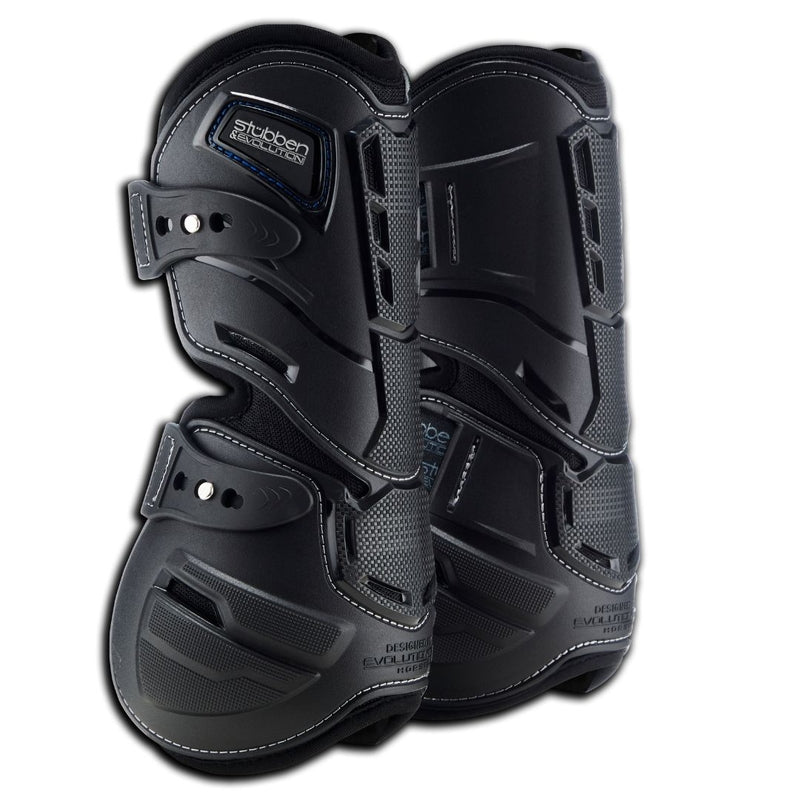 Stübben Hybrid Tendon Boots predné - Farba: Ebony, Veľkosť: Cob