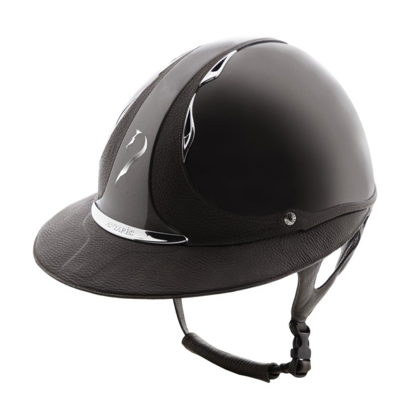Antares Premium Glossy Eclipse Helmet - Veľkosti Prilby - farba: S - 54 cm hnedá