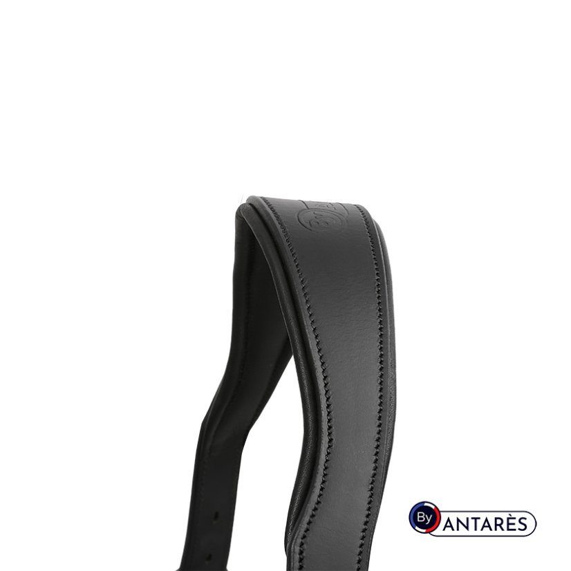 Antares Leather Halter - Farba: Čierna, veľkosť: full