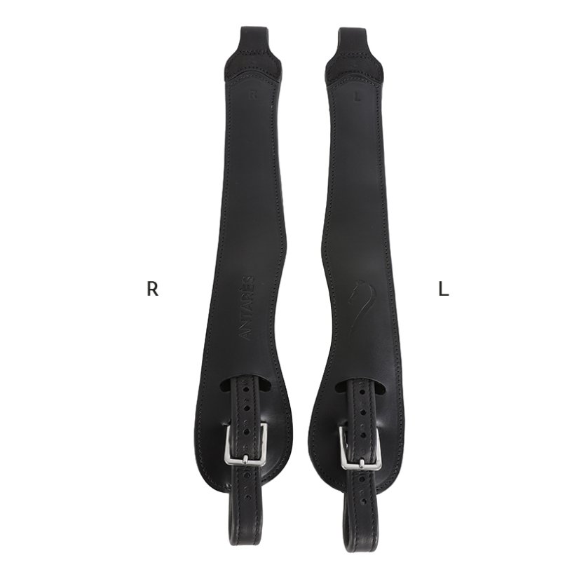 Strmeňové remene Single Antarés - Farba: Čierna, veľkosť: 135