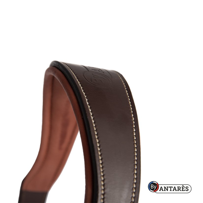 Antares Leather Halter - Farba: Čierna, veľkosť: full